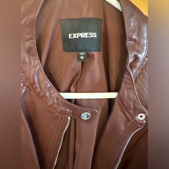 Express Minus the Leather Double Peplum Jacket - Picture 15 of 16